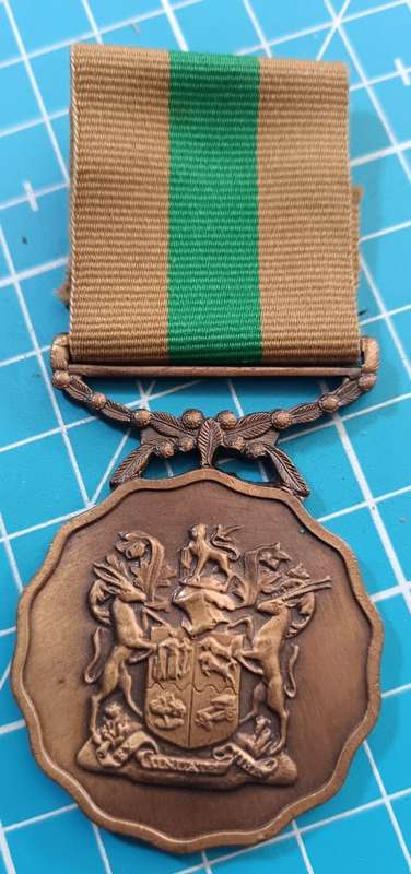SADF - 10 Year Good Service Full Size Medal