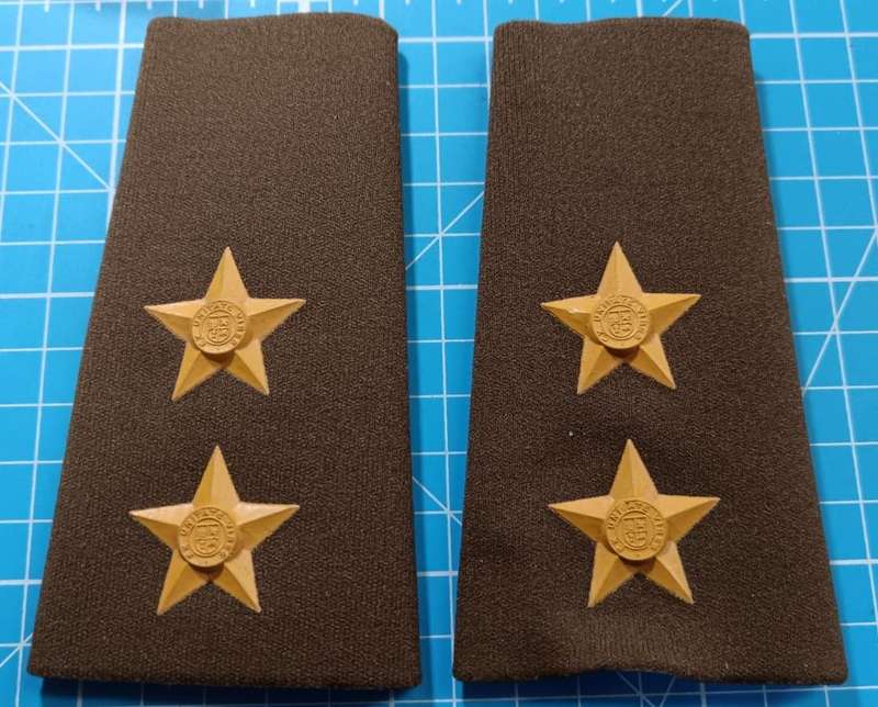 SADF - Lieutenant Slip on Ranks