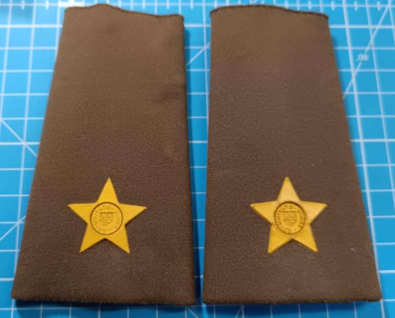 SADF - 2ND Lieutenant Slip on Ranks