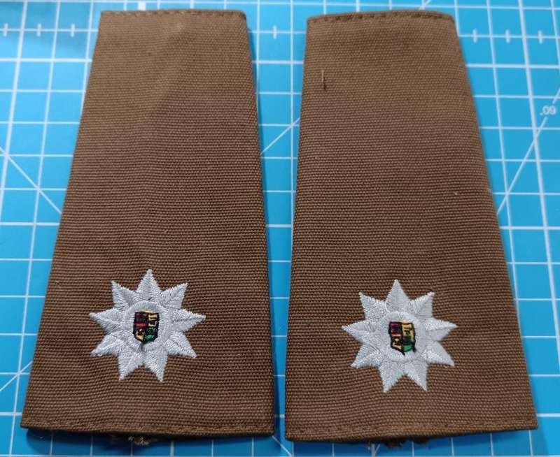 SANDF - Major Slip on Ranks