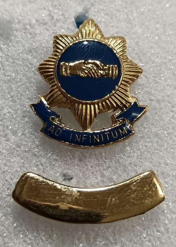 Vintage South African Police Pin Badge