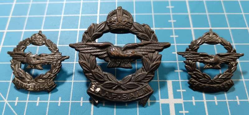 SADF - SAAF Cap and Collars