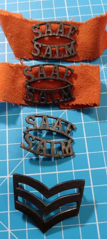 SADF - SAAF Shoulder Titles