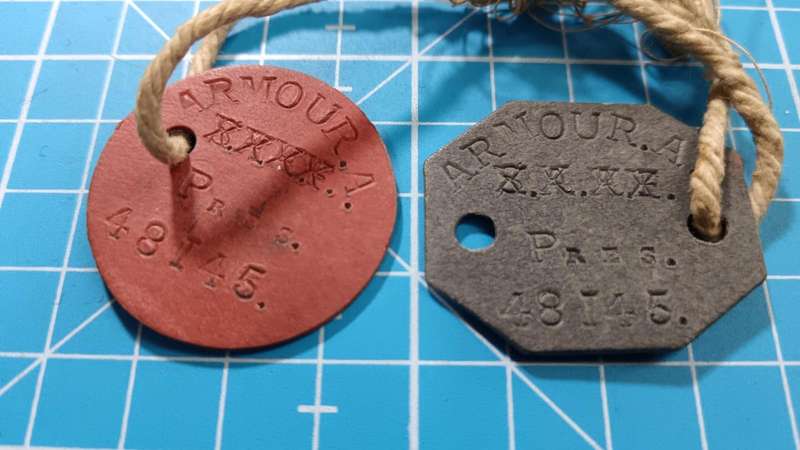World War Two Era Dog Tags