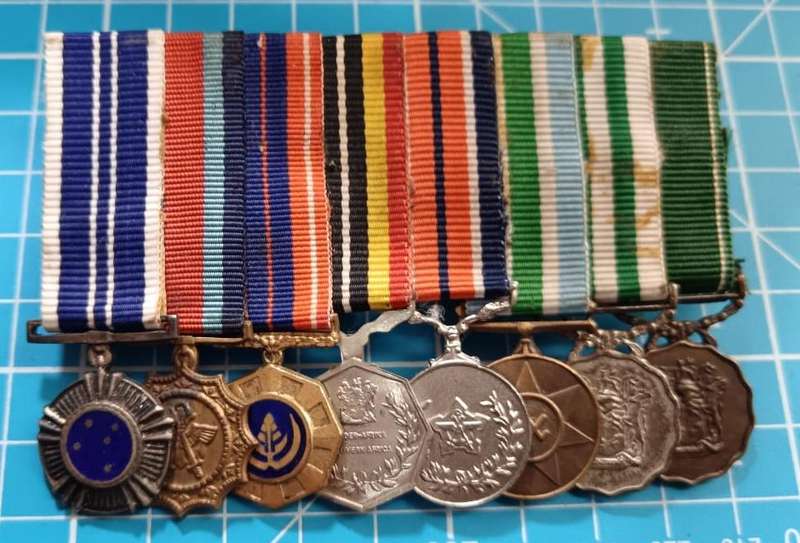 SADF - Miniature Medal Group