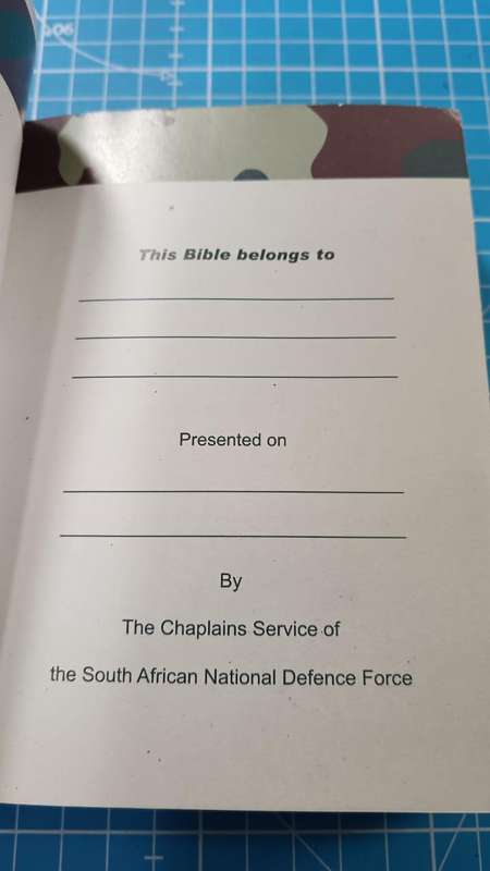 SADF - Army Issue Bible