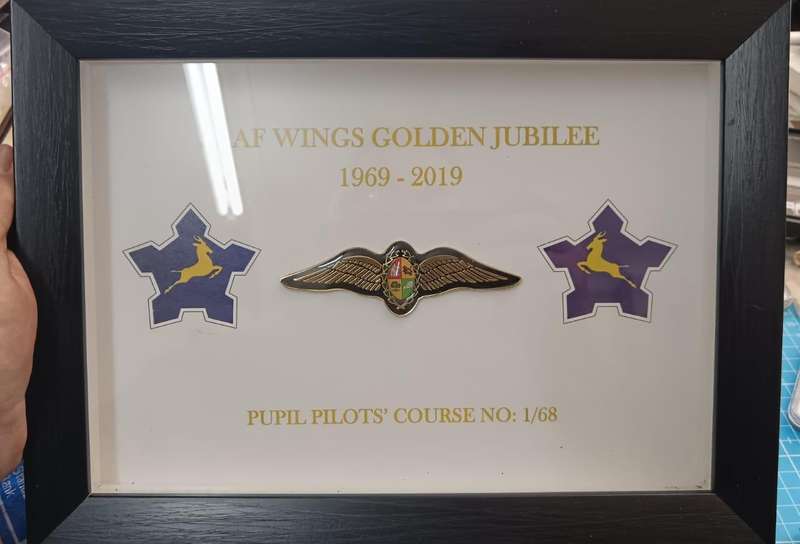 SADF - SAAF Wings Golden Jubilee 1969 to 2019 - Pilots Course 1/68