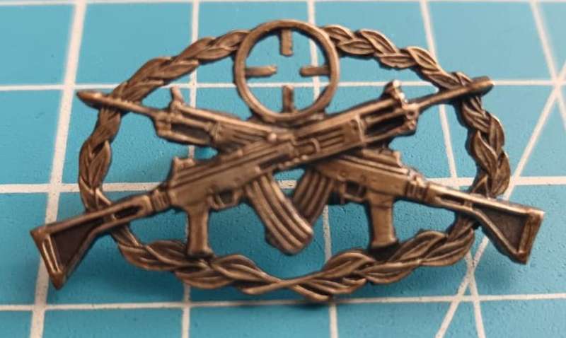 SADF - South West Africa Territorial Forces ( SWATF ) Sniper Qualification Breast Badge