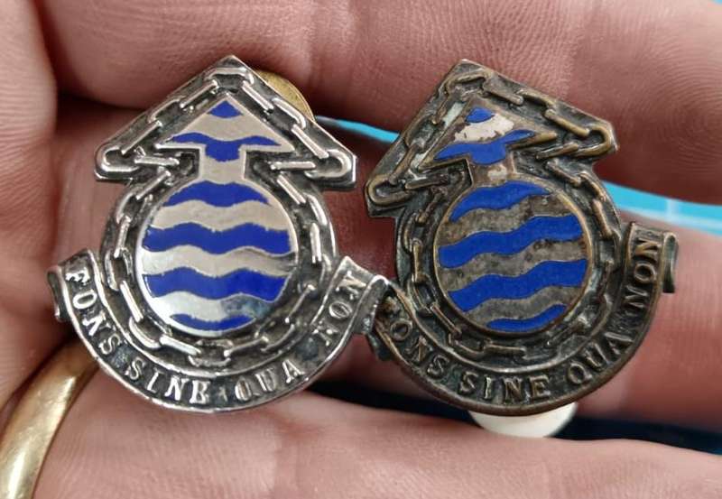 SADF - Ordnance Collar Badges