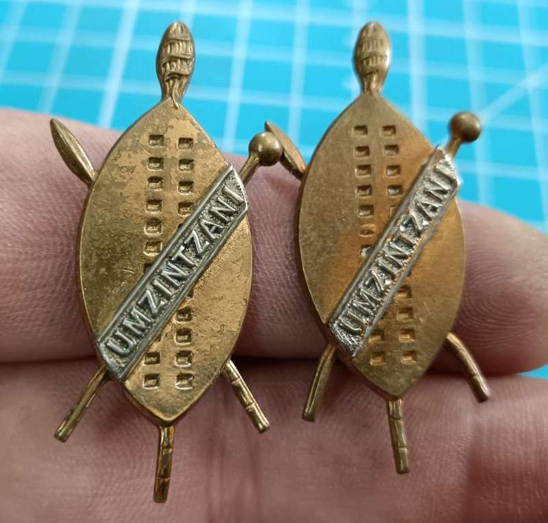 SADF - Prince Alfreds Guard Collar Badges