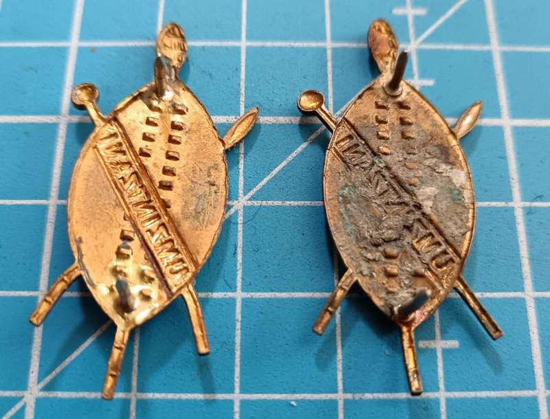 SADF - Prince Alfreds Guard Collar Badges