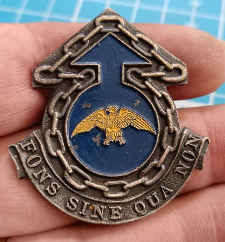 SADF - Gauteng Command Maintenance Cap Badge
