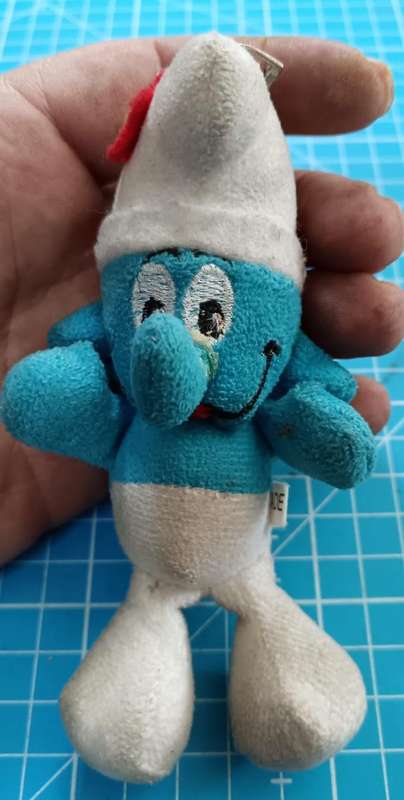 Vintage SMURFS Soft Toy
