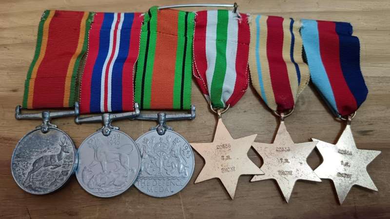 Full Size World War Two Group of 6:20556 T.M. Shone