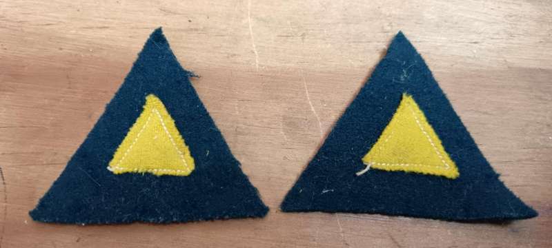 British: 6th South African Armoured Division Formation Badges