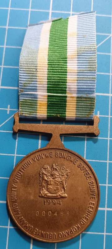 SADF - Full Size Unitas Medal