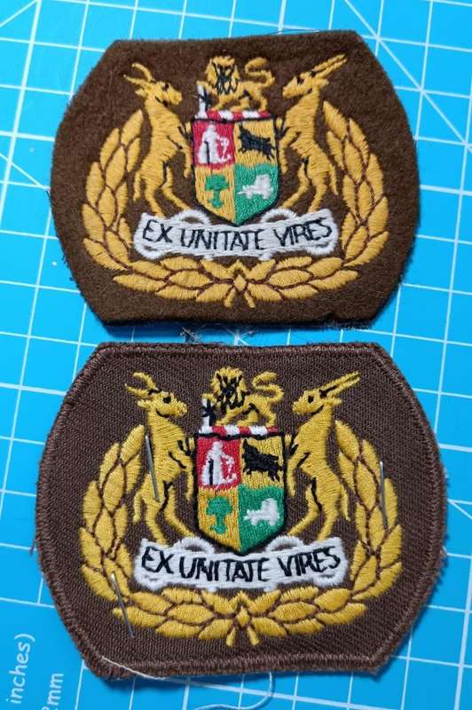 SADF - Warrant Officer Ranks