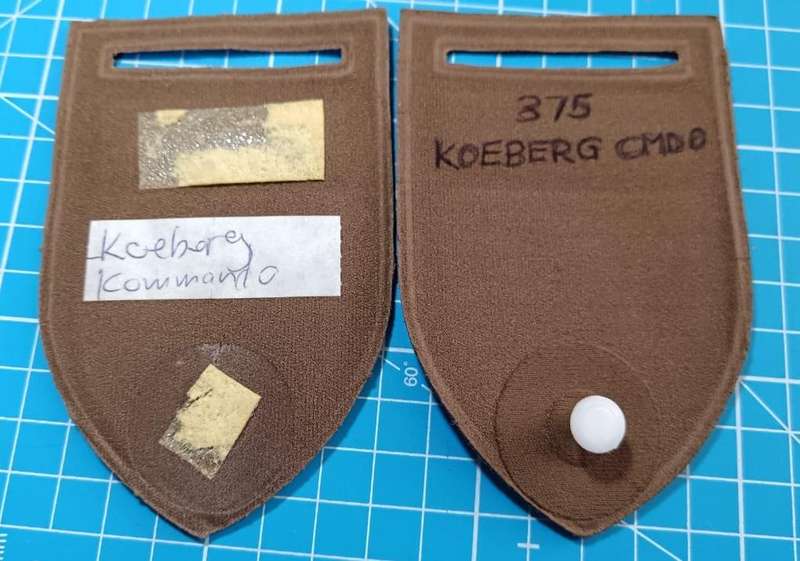 SADF - Koeberg Commando Tupper Flashes
