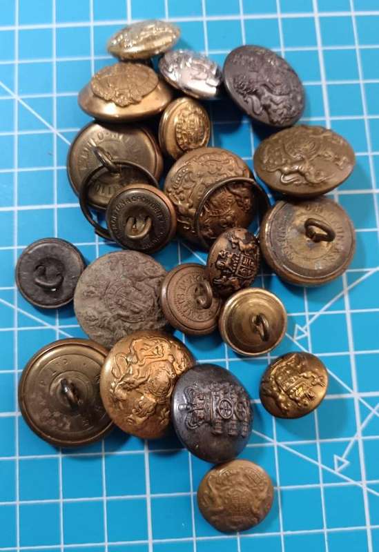 South Africa/International - Button lot