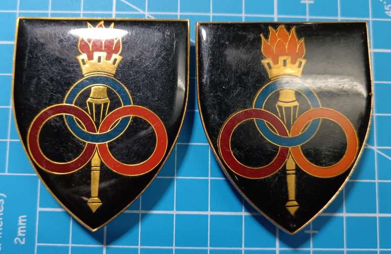 SADF - Ordnance Shoulder Flash Pair