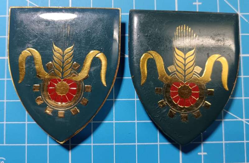 SADF - Quartermaster Shoulder Flash Pair