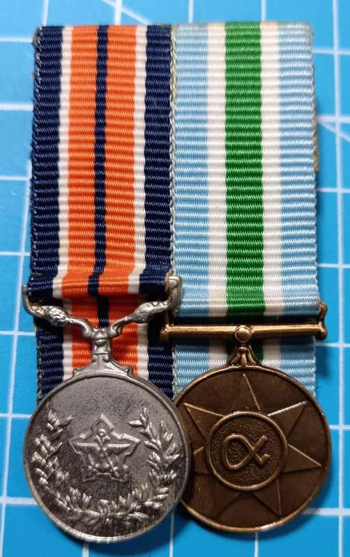 SADF - Unita/General Services Mess Dress Medals