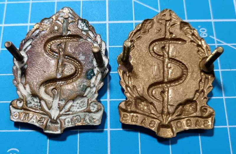 SADF - Medical Services Cap Badges