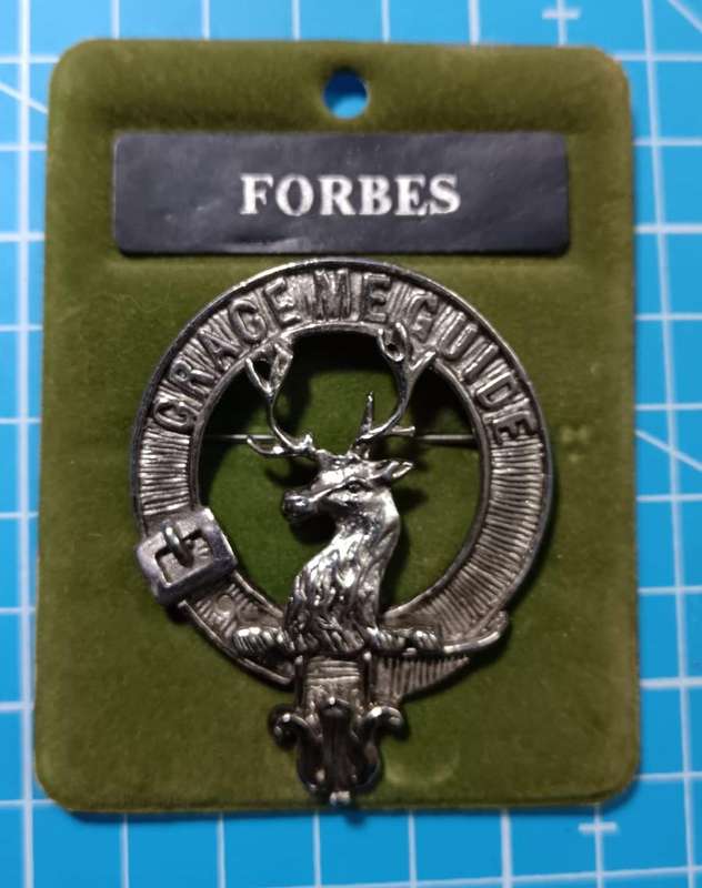 Vintage Scottish Clan Badge