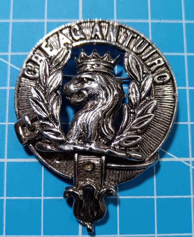Vintage Scottish Clan Badge