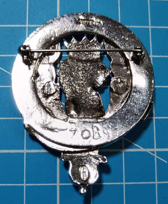 Vintage Scottish Clan Badge