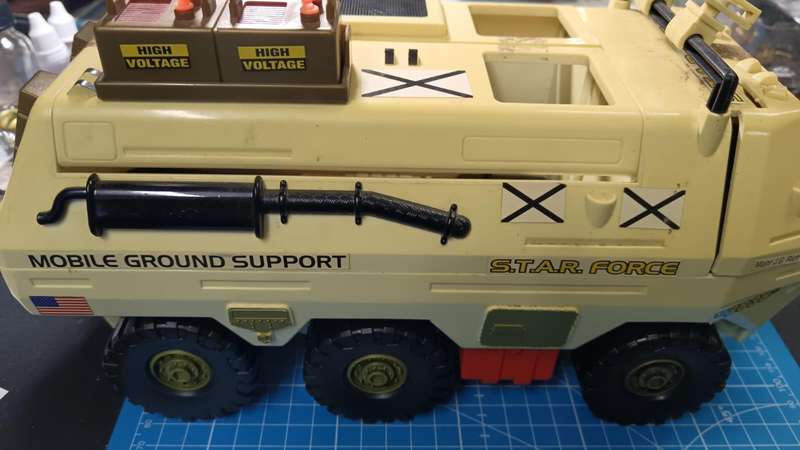 S.T.A.R. Force Action Figures Vintage 90's Lanard Corps! Mobile Ground Support
