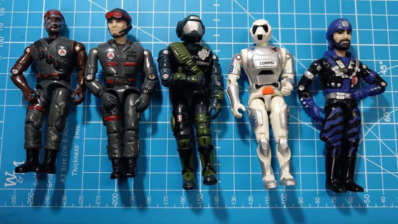 Lanard The Corps Figurine Lot