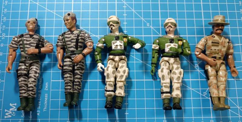 Lanard The Corps Figurine Lot