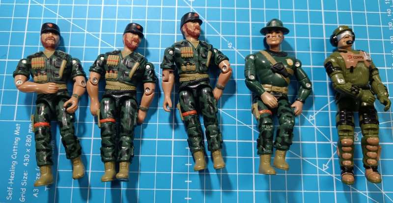 Lanard The Corps Figurine Lot