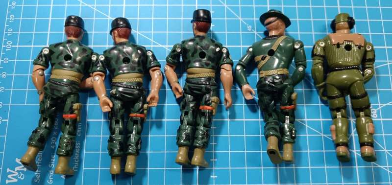 Lanard The Corps Figurine Lot