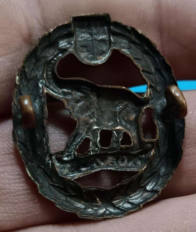 WW2 South African Army Native Military Corps NEAS Africa Collar Badge