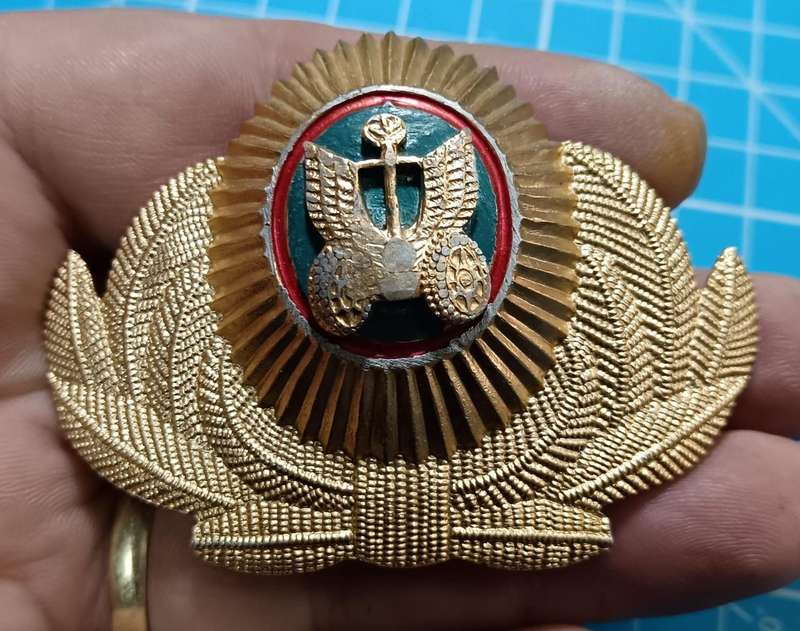 Vintage Old Russian Army Cap Badge