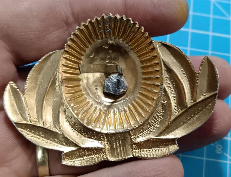 Vintage Old Russian Army Cap Badge
