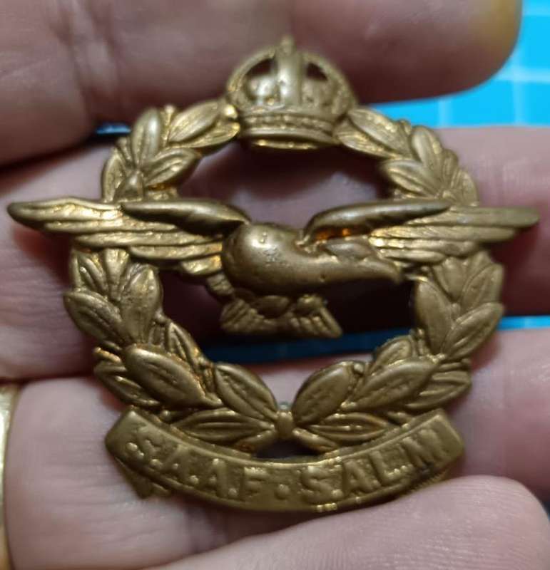 SADF - SAAF Air Force Cap Badge