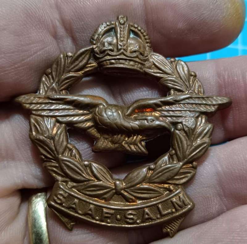 SADF - SAAF Air Force Cap Badge