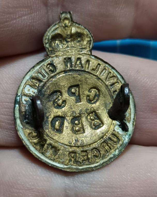 CIVILIAN PROTECTION SERVICE CAP BADGE