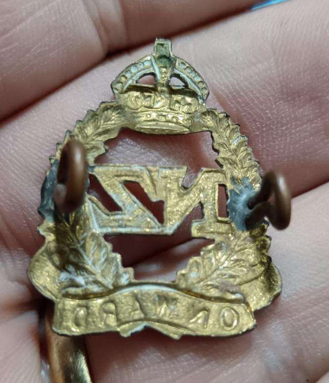 New Zealand Army Collar Badge