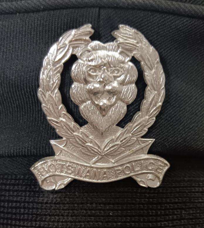 International - Botswana Police Peak Cap