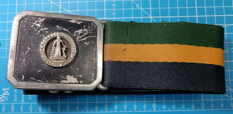SADF - Cap Corps Stable Belt