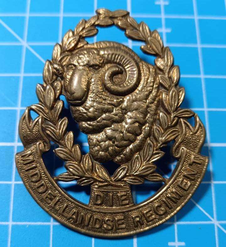 SADF - Middelandse Regiment Cap Badge