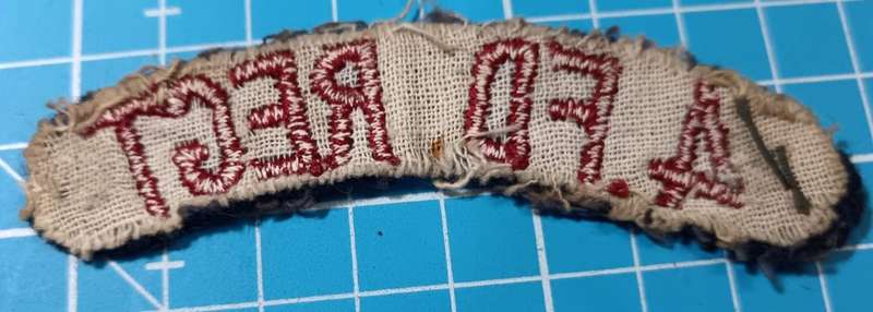 SADF - 4 Field Artillery Shoulder Title