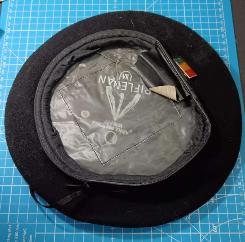 SADF - Technical Services ( TDK ) Beret ( Missing the Badge )