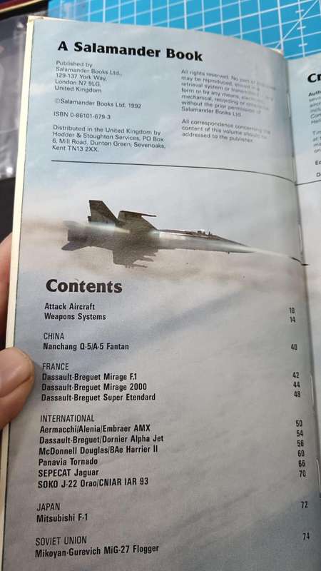 MODERN ATTACK AIRCRAFT Hardcover  2 July 1992