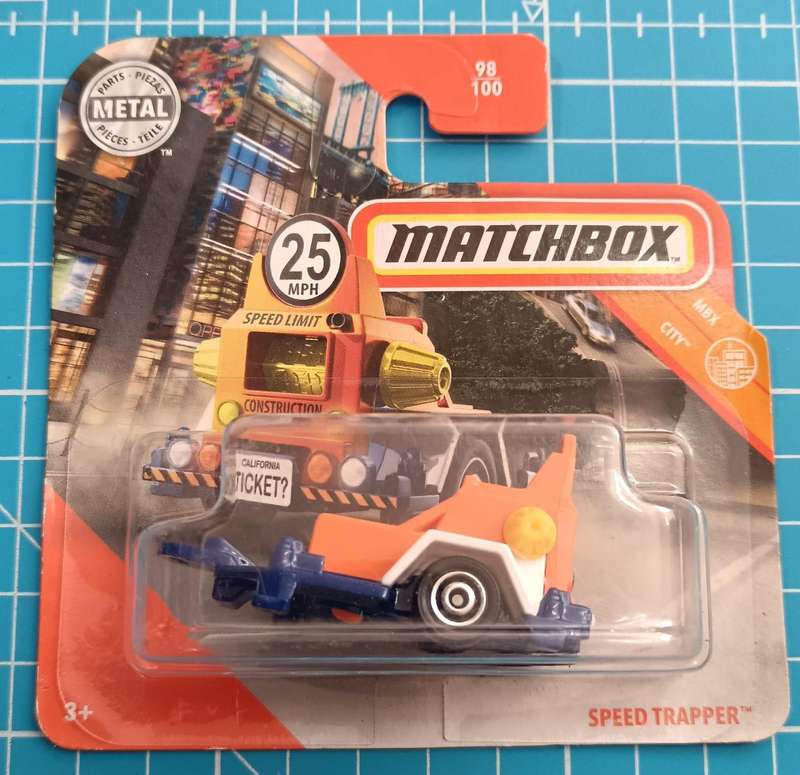 Matchbox Diecast on Card
