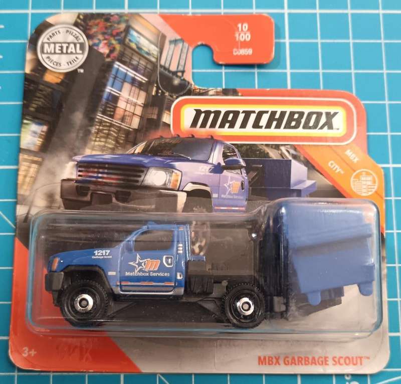 Matchbox Diecast on Card